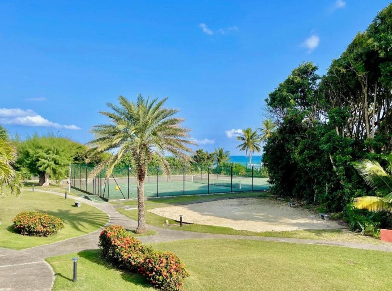 Guadeloupe- Saint-Francois- Residence Anse Des Rochers - Appartement Quart De Villa Etage - Vue Mer- 4 Personnes - Lit Bebe Sur Demande - Citerne Et Wifi Prives -Animaux Ok-Acces Plage Direct -Apnee Bien-Etre Experience Sur Demande Avec Instructeur A Kültér fotó
