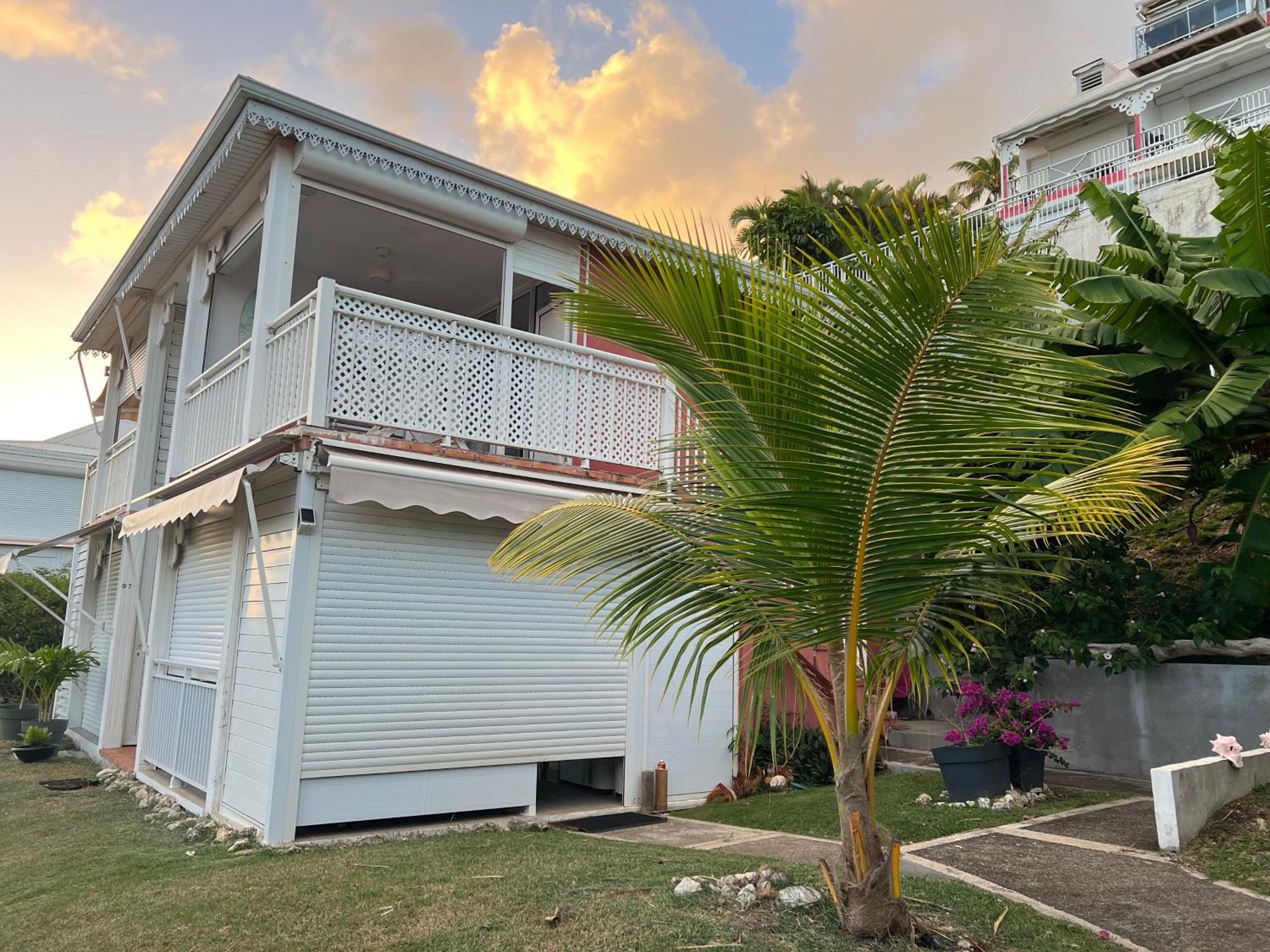 Guadeloupe- Saint-Francois- Residence Anse Des Rochers - Appartement Quart De Villa Etage - Vue Mer- 4 Personnes - Lit Bebe Sur Demande - Citerne Et Wifi Prives -Animaux Ok-Acces Plage Direct -Apnee Bien-Etre Experience Sur Demande Avec Instructeur A Kültér fotó